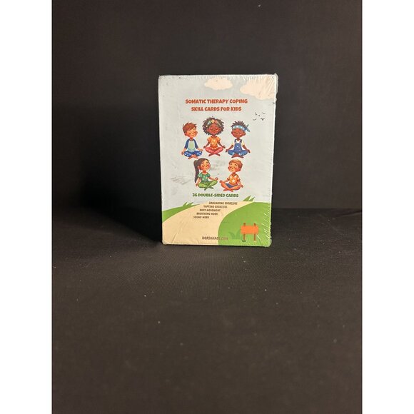 Somatic Therapy Coping Skill Cards For Kids  36 Double-Sided - Picture 1 of 4